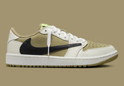 Jordan 1 Retro Low Golf Travis Scott Neutral Olive