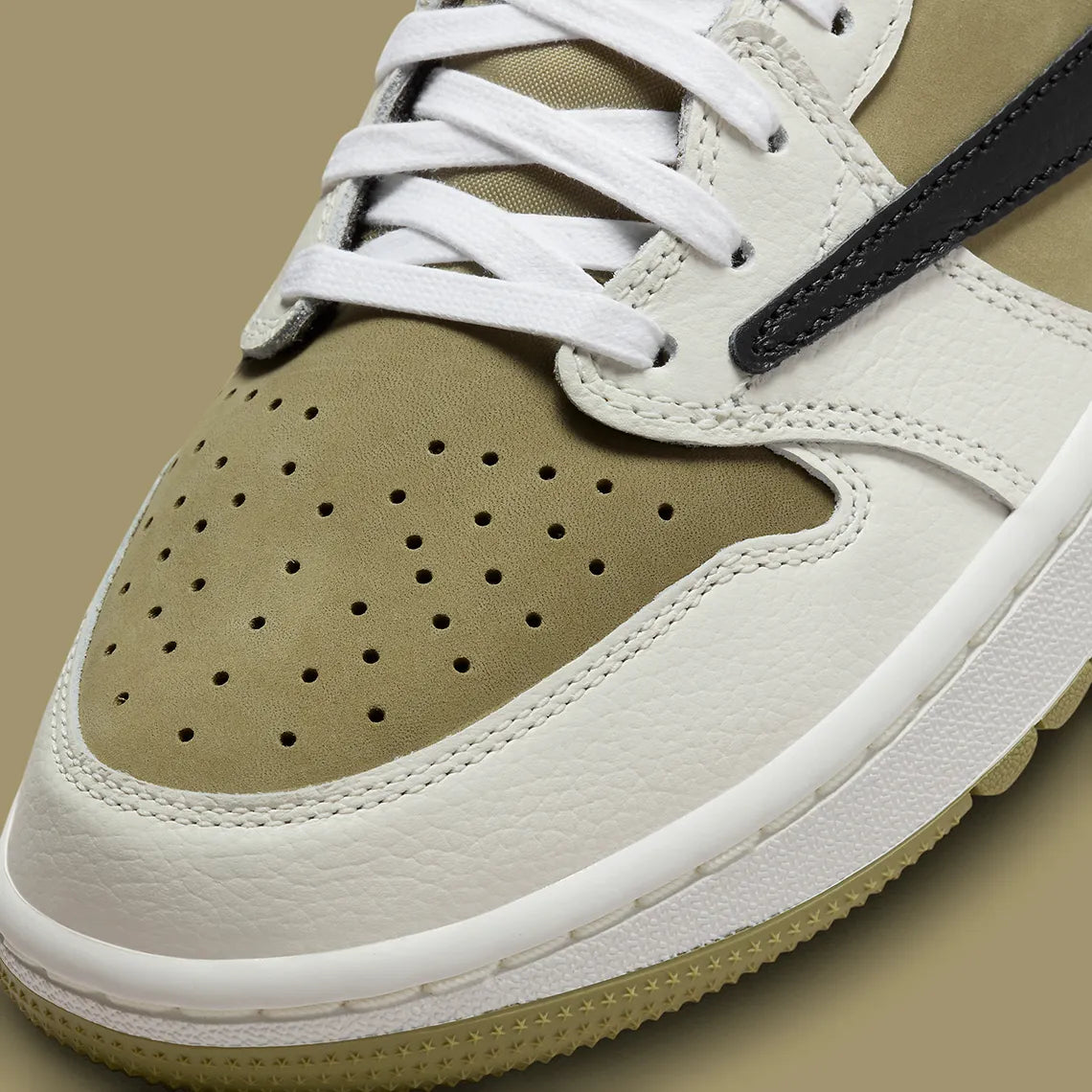 Jordan 1 Retro Low Golf Travis Scott Neutral Olive