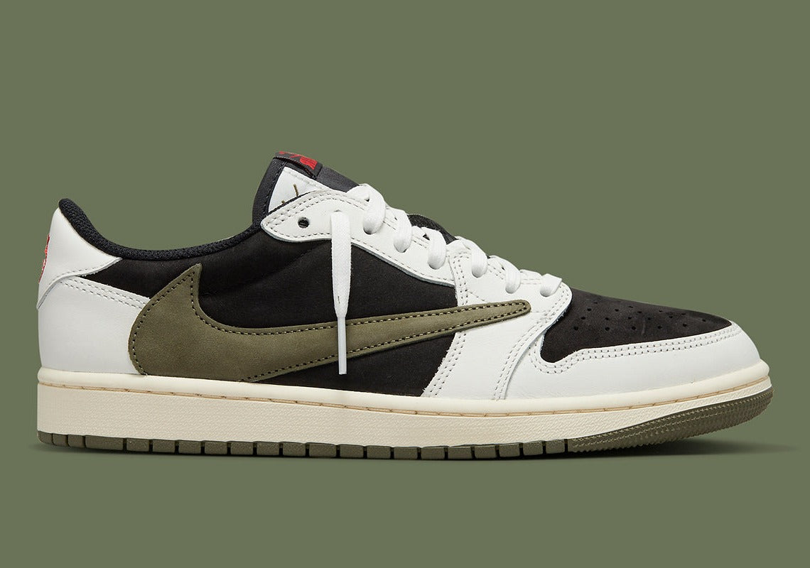 Jordan 1 Retro Low OG SP Travis Scott Olive