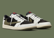 Jordan 1 Retro Low OG SP Travis Scott Olive