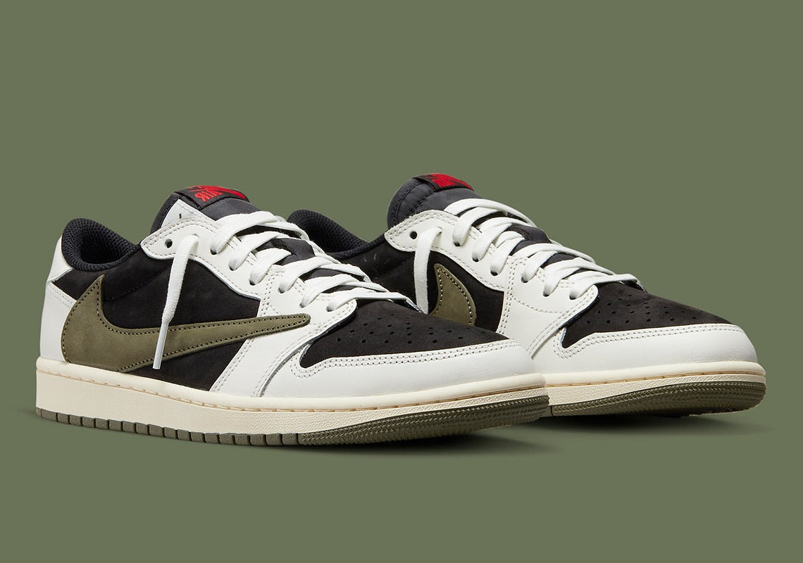 Jordan 1 Retro Low OG SP Travis Scott Olive