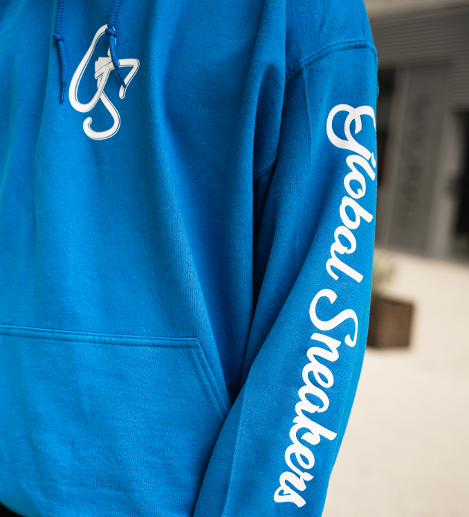 Sweat à capuche - "GS21 Blue"