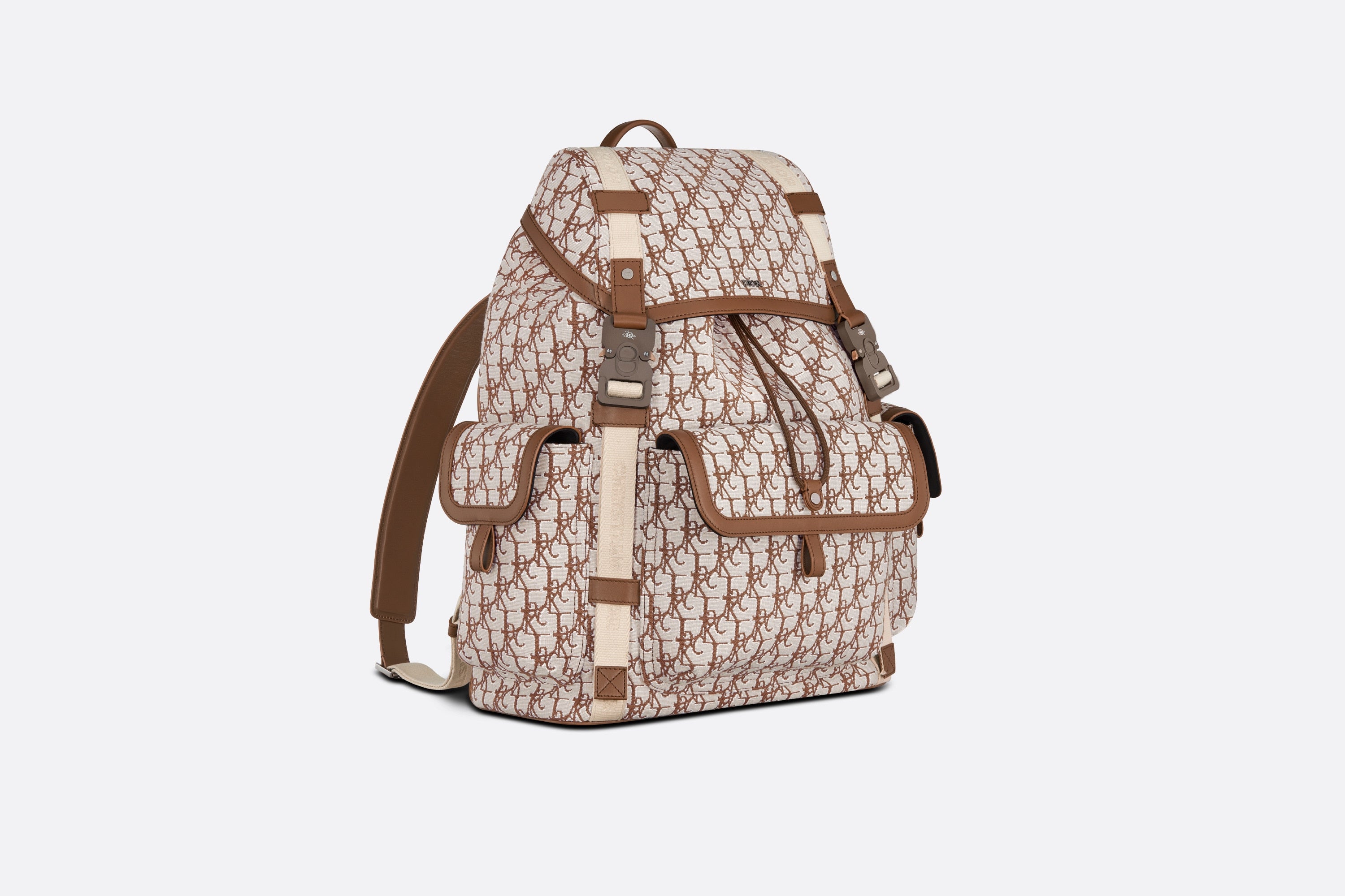 Dior x CACTUS JACK Hit The Road Backpack Coffee Brown