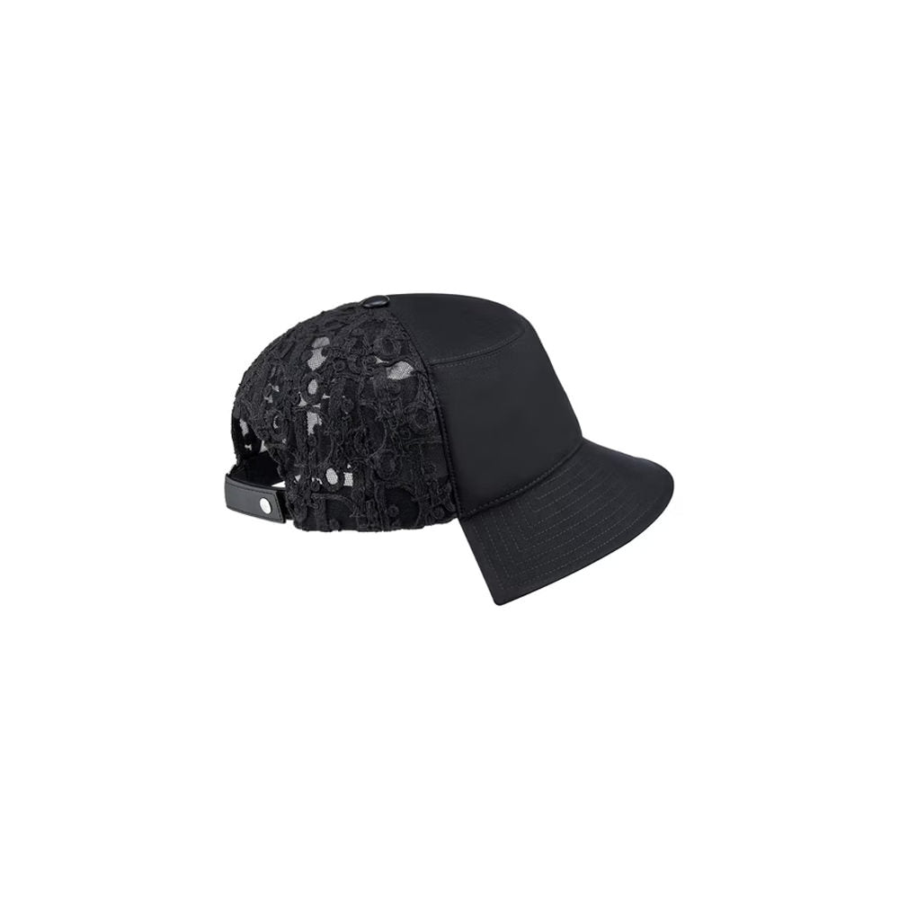 Dior x CACTUS JACK Hybrid Oblique Canvas Hat Black