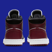 Air Jordan 1 Mid SE Black Dark Beetroot