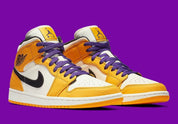 Air Jordan 1 Mid SE Lakers