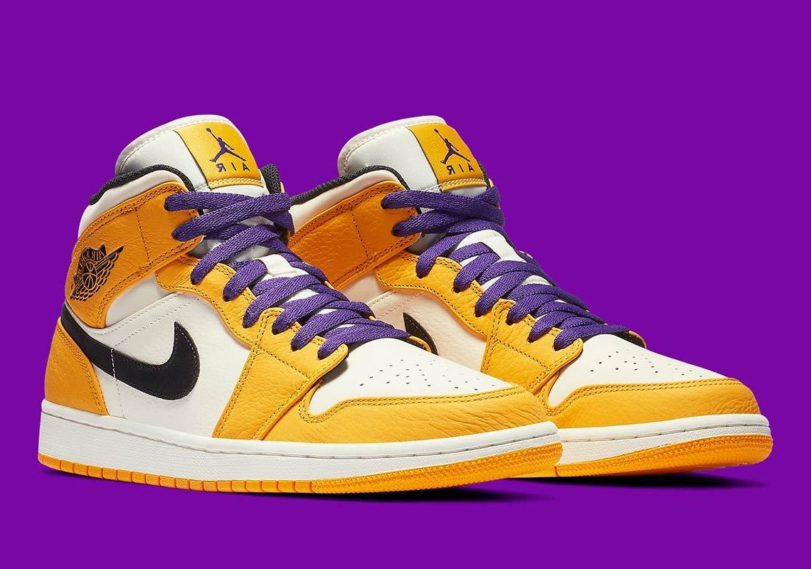 Air Jordan 1 Mid SE Lakers