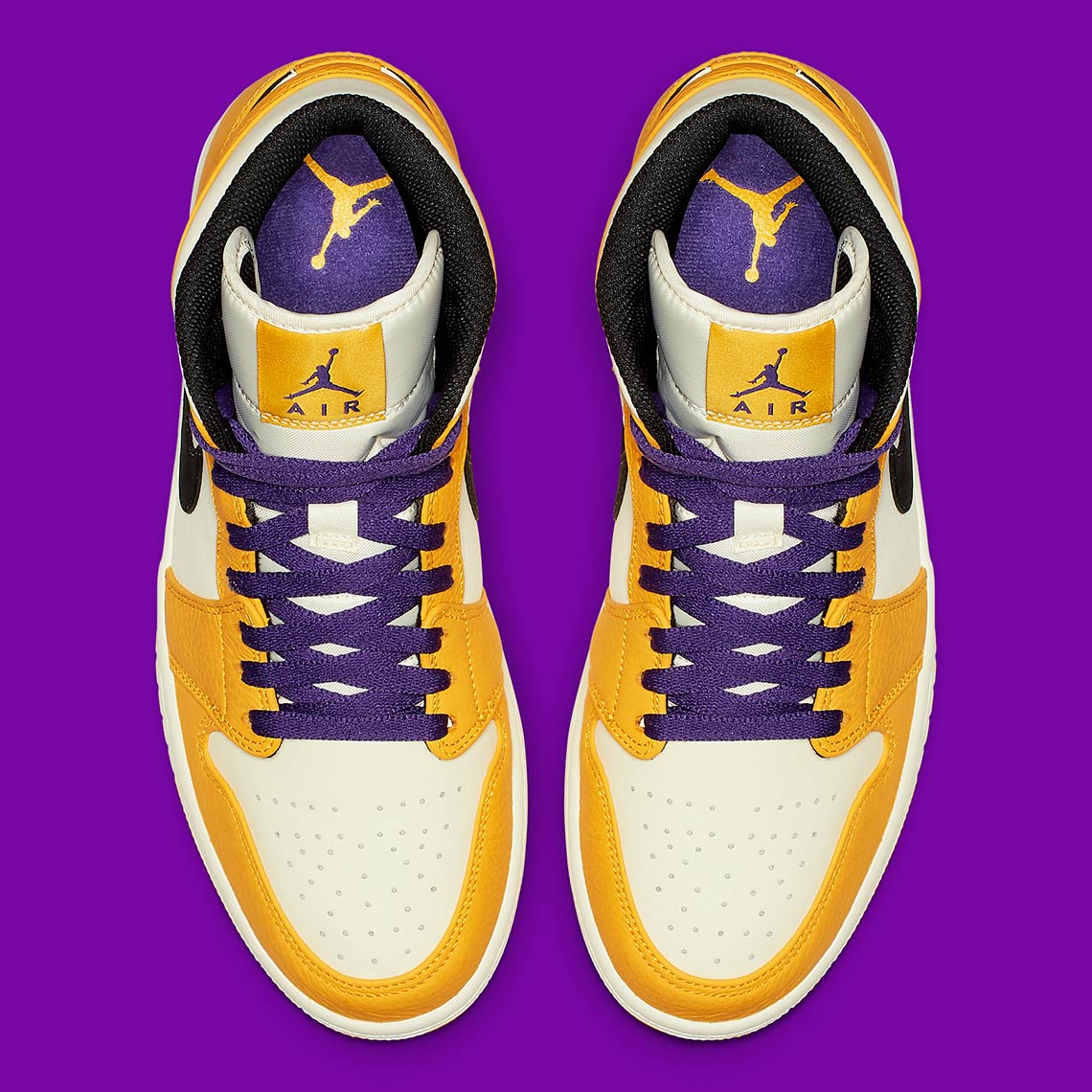 Air Jordan 1 Mid SE Lakers