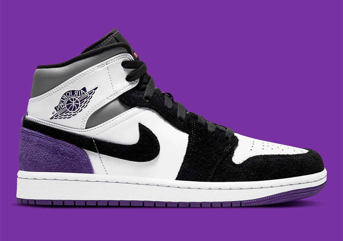 Air Jordan 1 Mid SE Varsity Purple