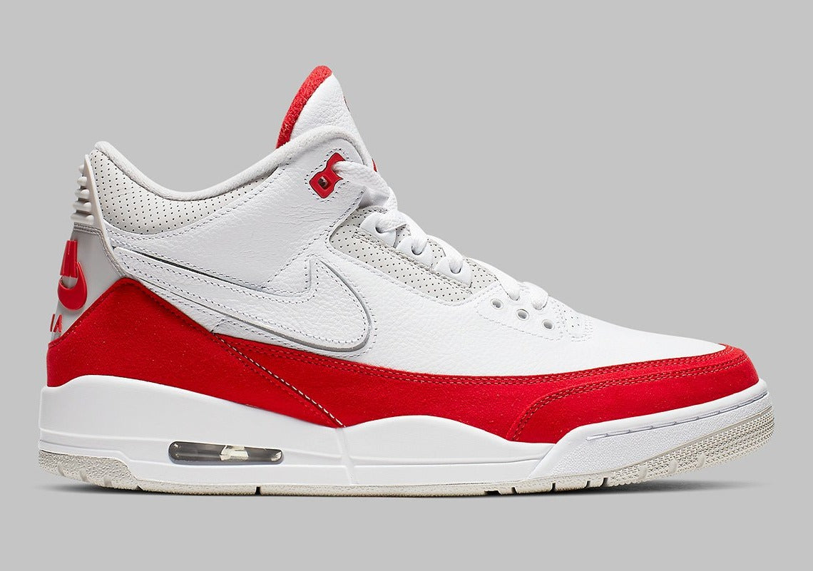 Air Jordan 3 Retro Tinker White University Red