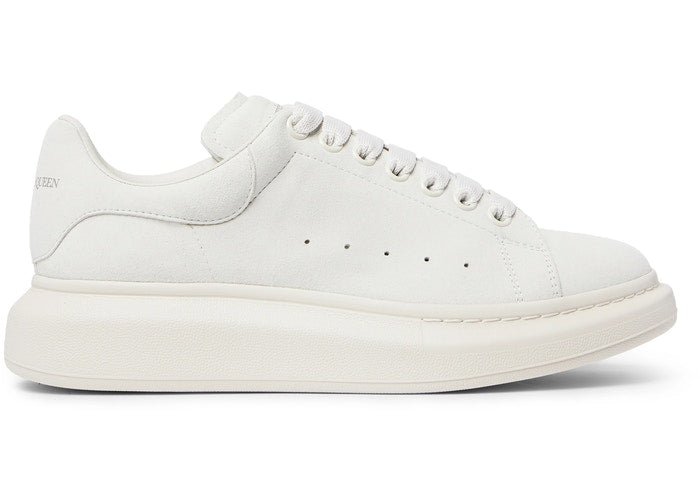 Alexander McQueen Oversized White Suede