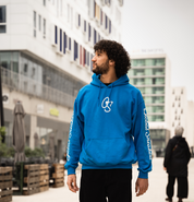 Sweat à capuche - "GS21 Blue"