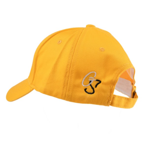 Casquette Jaune | ajustable - broderie - unisexe