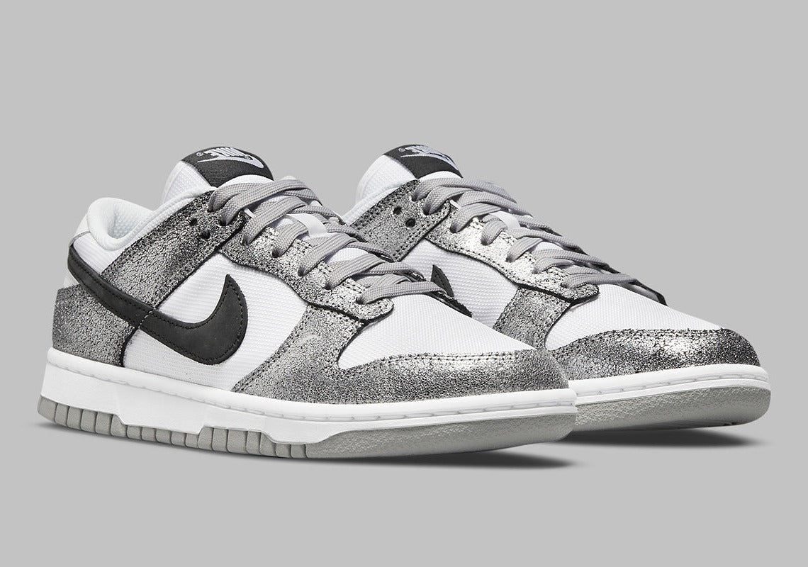 Nike Dunk Low Golden Gals Metallic Silver