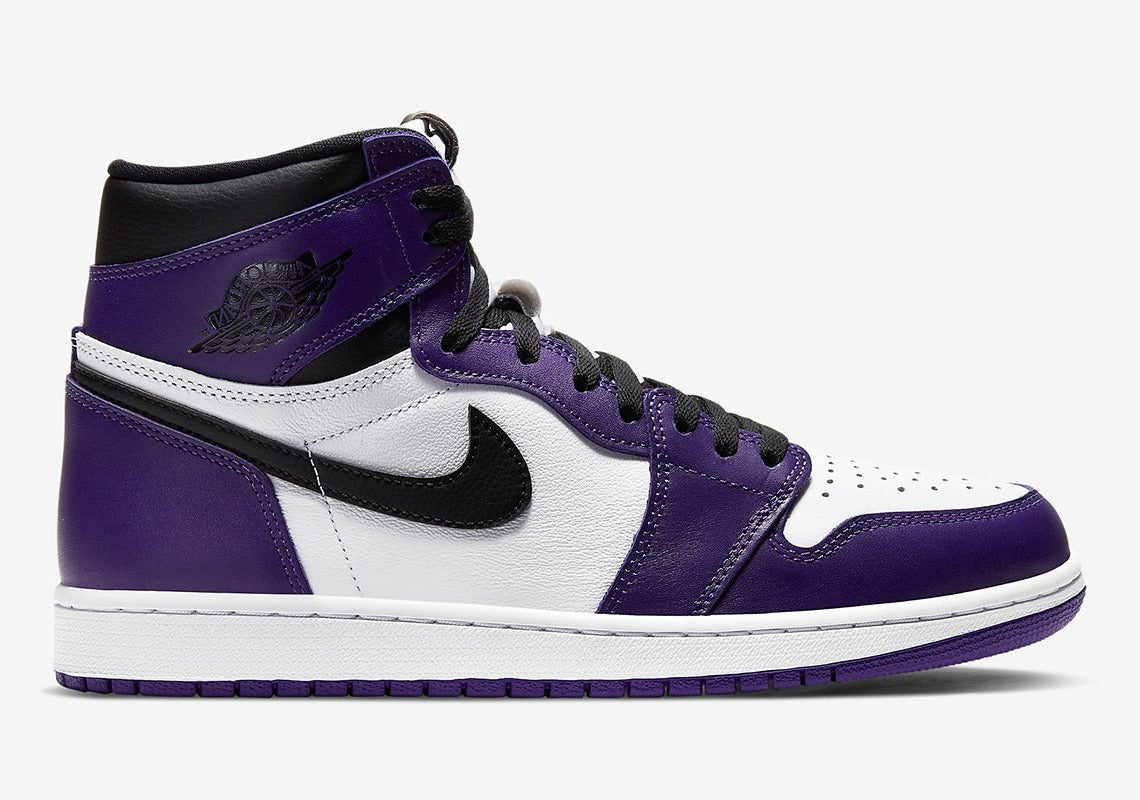 Jordan 1 Retro High Court Purple White