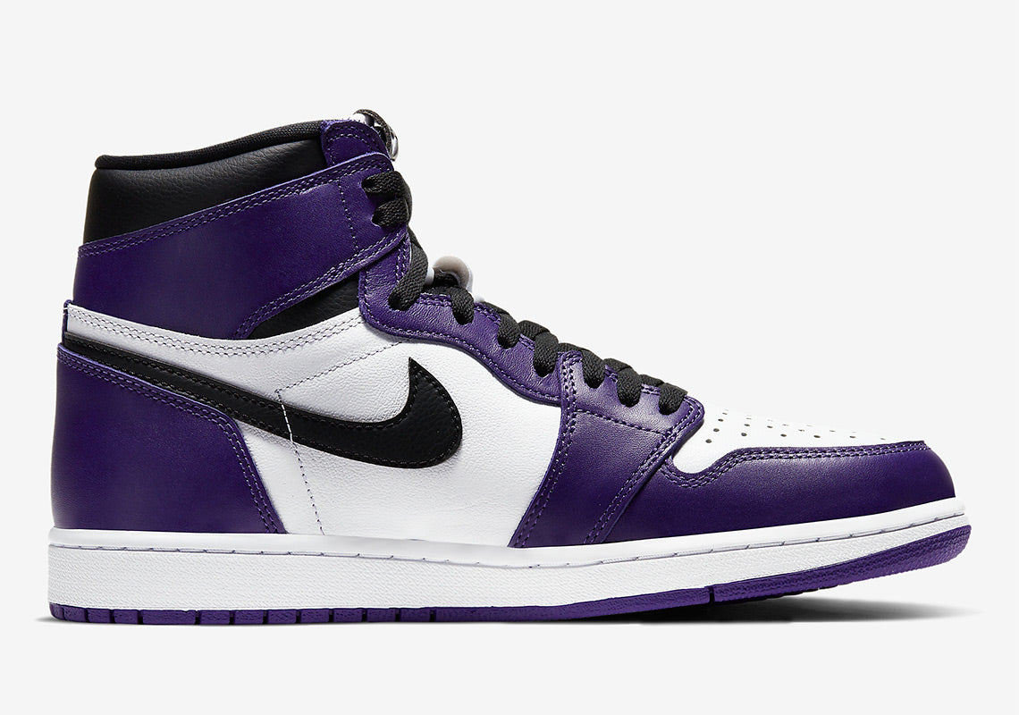 Jordan 1 Retro High Court Purple White