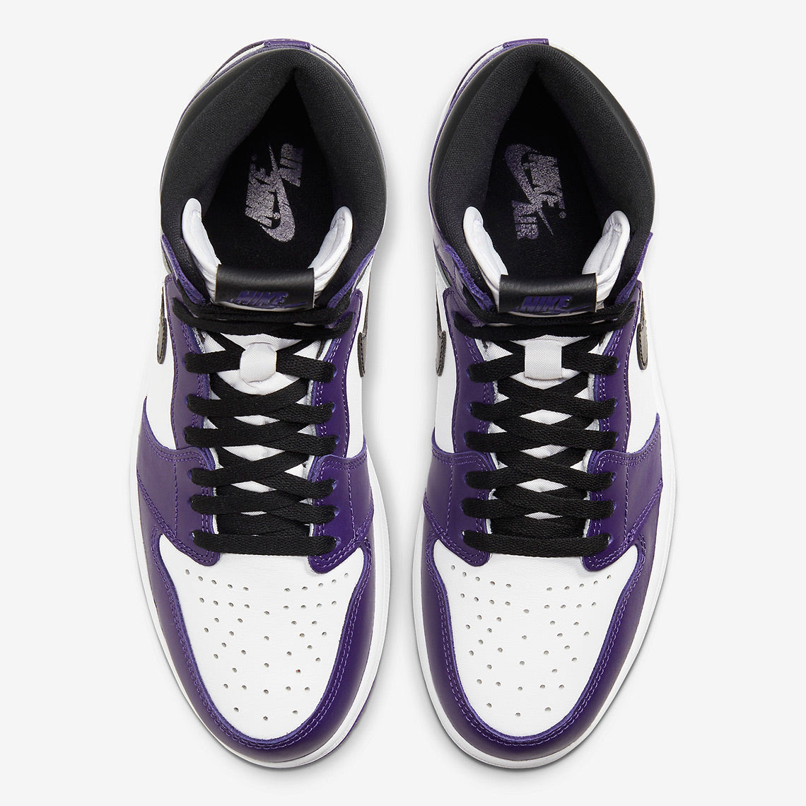 Jordan 1 Retro High Court Purple White