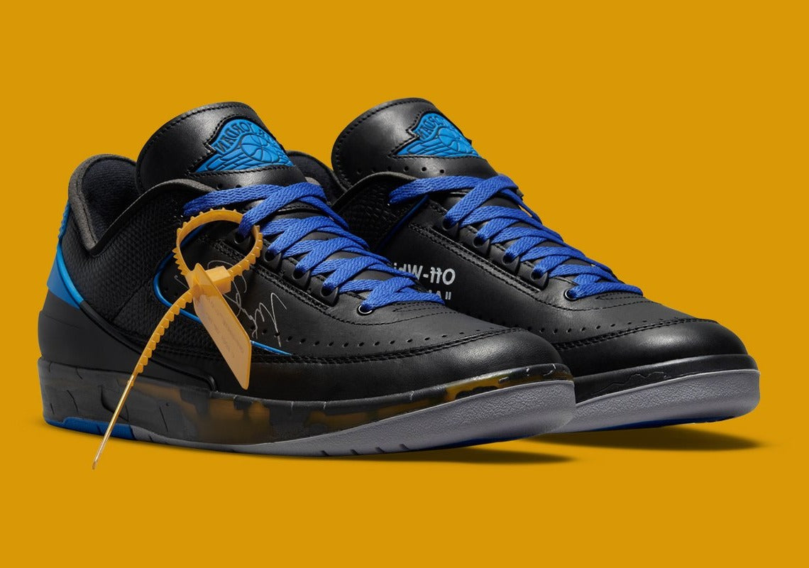 Jordan 2 Retro Low SP Off-White Black Blue