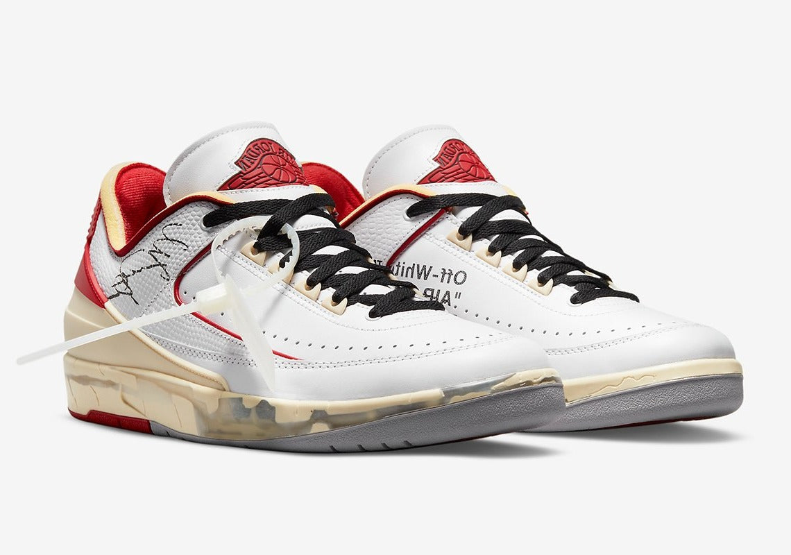 Jordan 2 Retro Low SP Off-White White Red