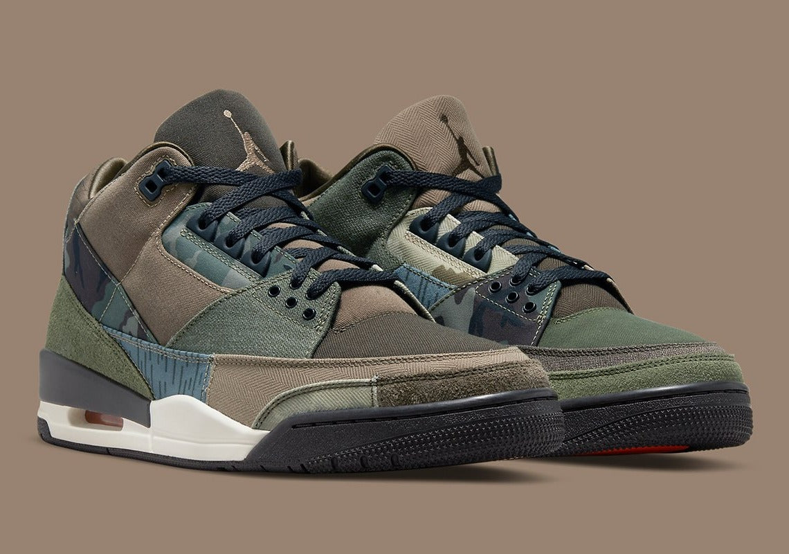 Jordan 3 Retro Patchwork Camo