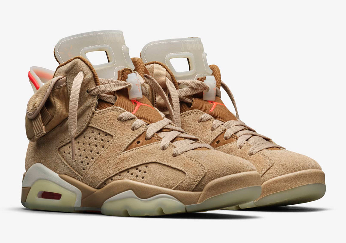 Jordan 6 Retro Travis Scott British Khaki