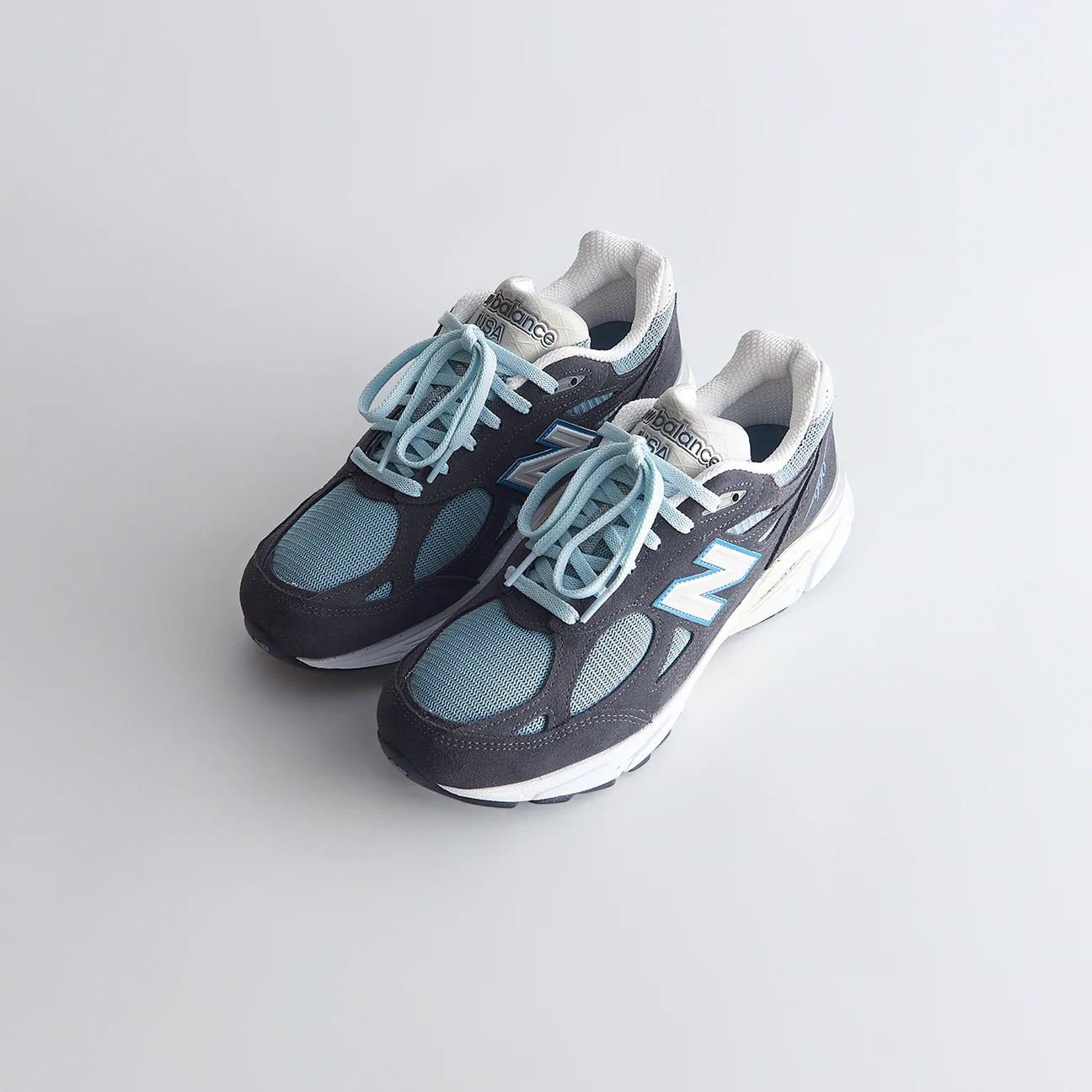 New Balance 990v3 Kith Steel Blue