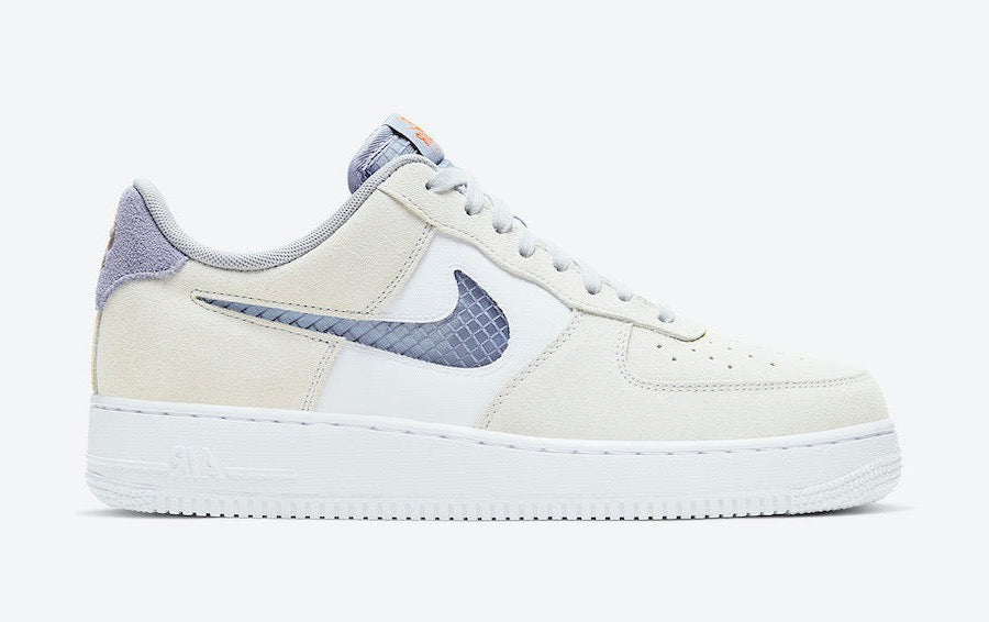 Nike - Air Force 1 Low Pure Platinum Indigo Fog