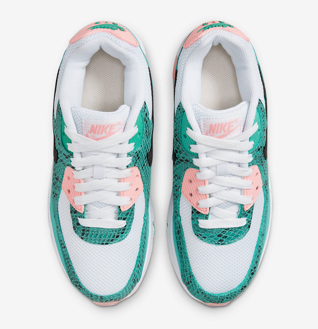 Nike Air Max 90 Washed Teal Snakeskin