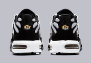 Nike Air Max Plus White Black Metallic Gold