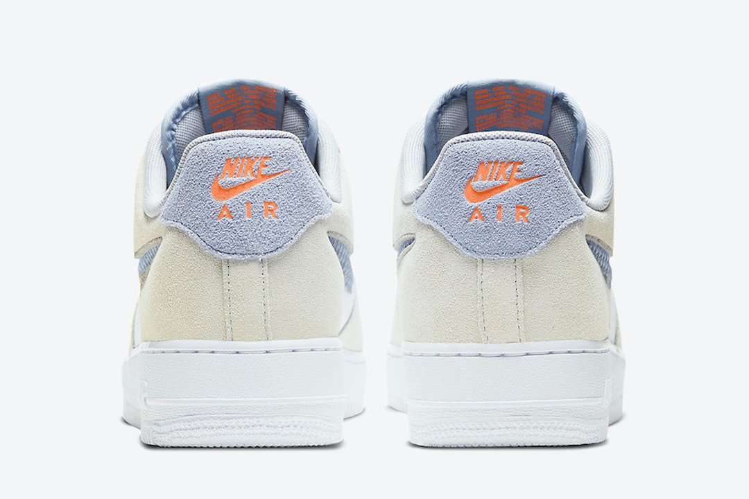 Nike - Air Force 1 Low Pure Platinum Indigo Fog