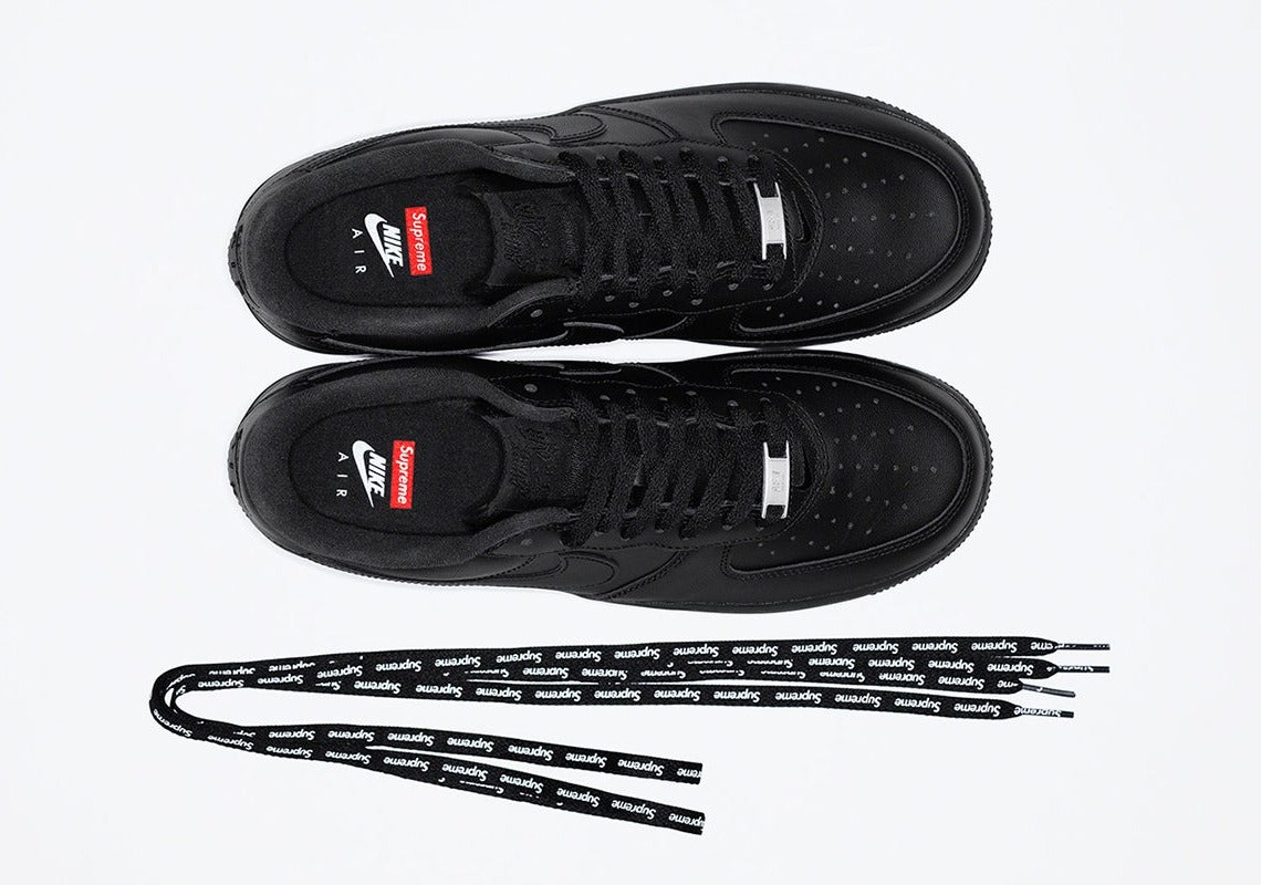 Nike Nike Air Force 1 Low Supreme Box Logo Black  Size 13 Available For  Immediate Sale At Sotheby's