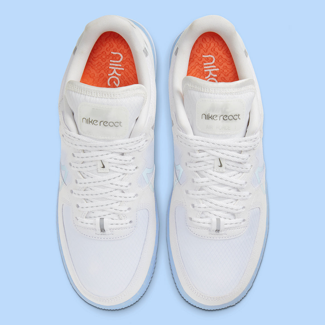 Nike - Air Force 1 React White Light Bone