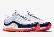 Nike - Air Max 97 Midnight Navy Racer Pink Laser Orange