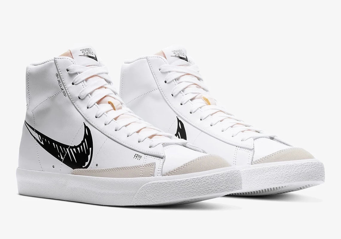 Nike - Blazer Mid 77 Sketch White Black