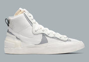 Nike - Blazer Mid Sacai White Grey