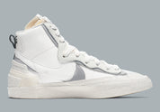 Nike - Blazer Mid Sacai White Grey