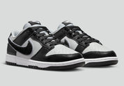 Nike Dunk Low Chenille Swoosh Black Grey