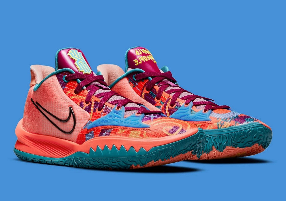 Nike Kyrie 4 Low Bright Crimson Aquatone