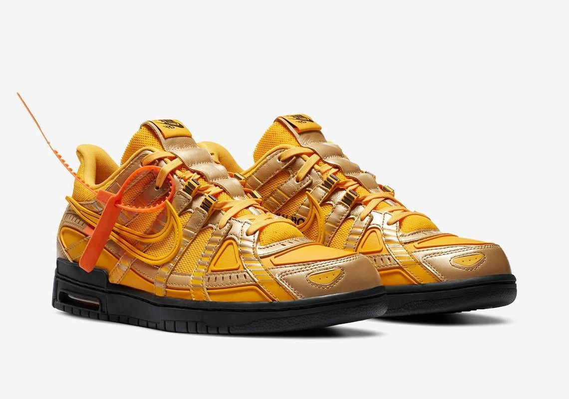 Nike Air Rubber Dunk Off-White University Gold