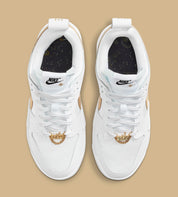 Nike Dunk Low Disrupt White Metallic Gold