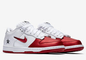 Nike SB - Dunk Low Supreme Jewel Swoosh Red