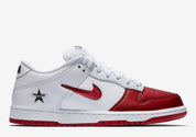 Nike SB - Dunk Low Supreme Jewel Swoosh Red