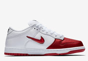 Nike SB - Dunk Low Supreme Jewel Swoosh Red