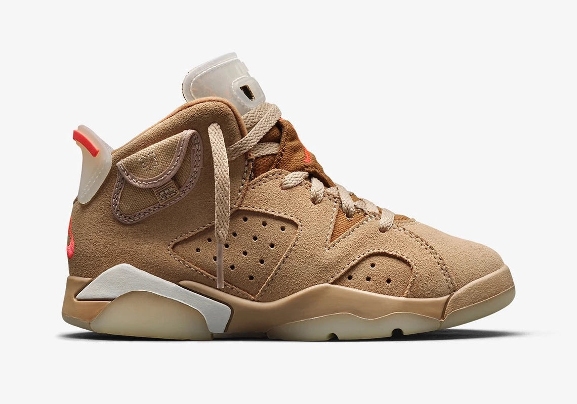 Jordan 6 Retro Travis Scott British Khaki (PS)