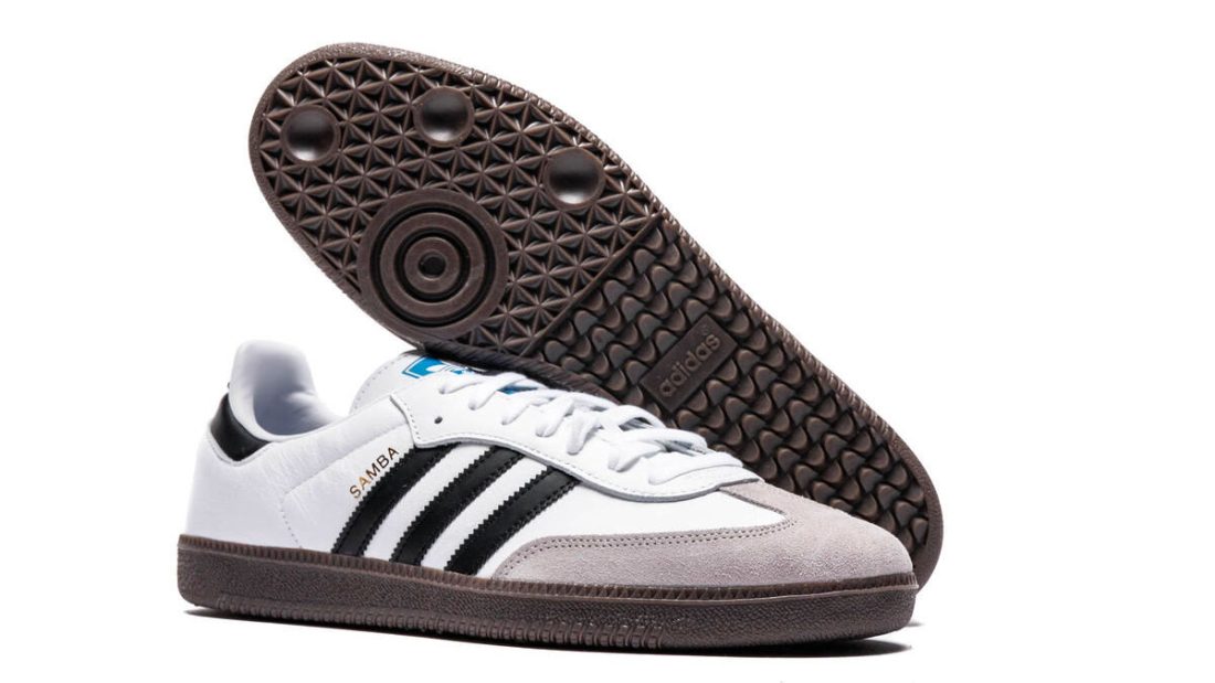 【人気特価】adidas Samba OG Black White Gum 22.0 サンバ 靴