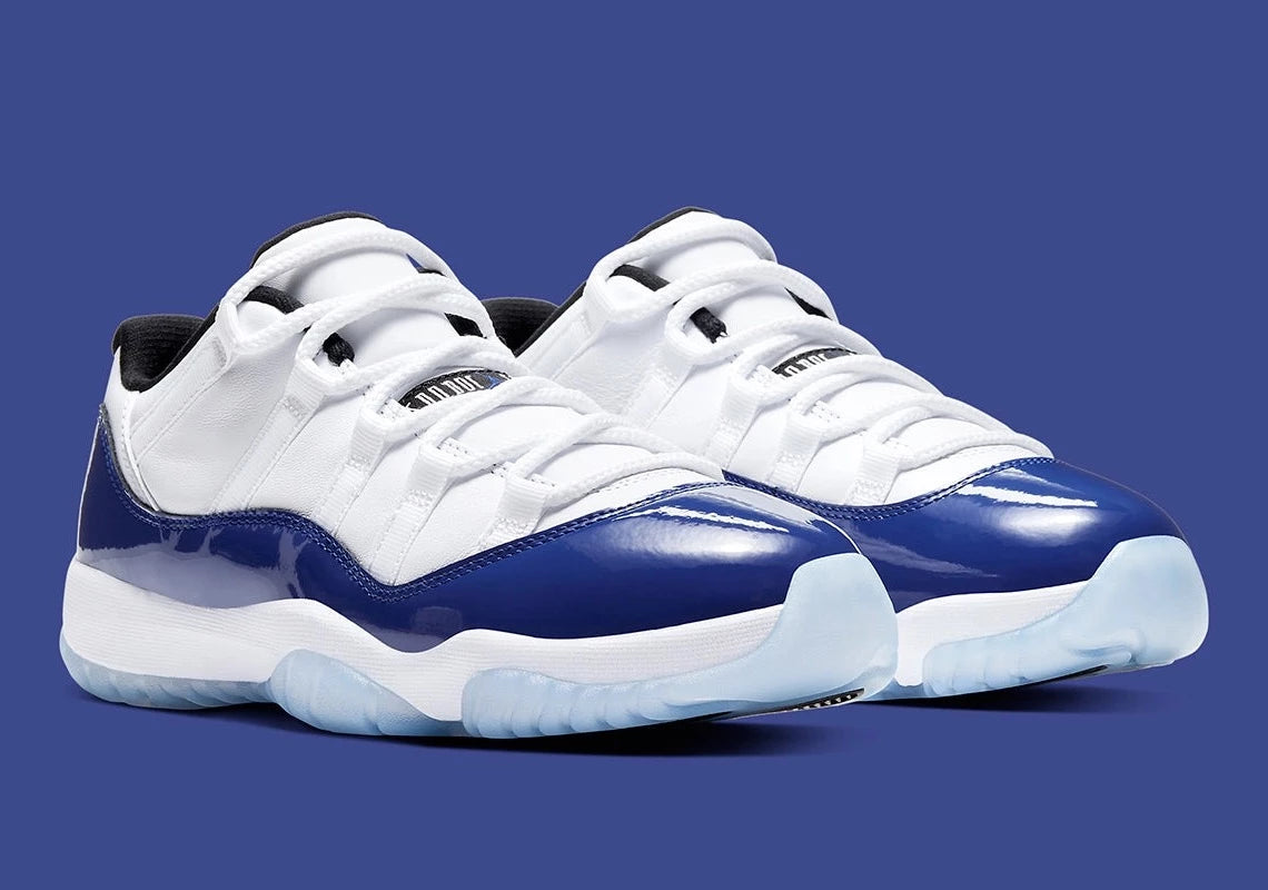 Air Jordan 11 Retro Low White "Concord Sketch"