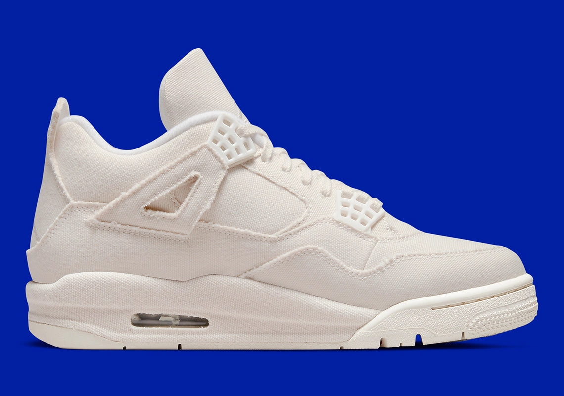 LIVRAISON 72h - Air Jordan 4 Retro Blank Canvas