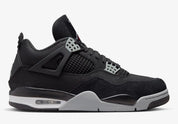 Air Jordan 4 Retro Black Canvas