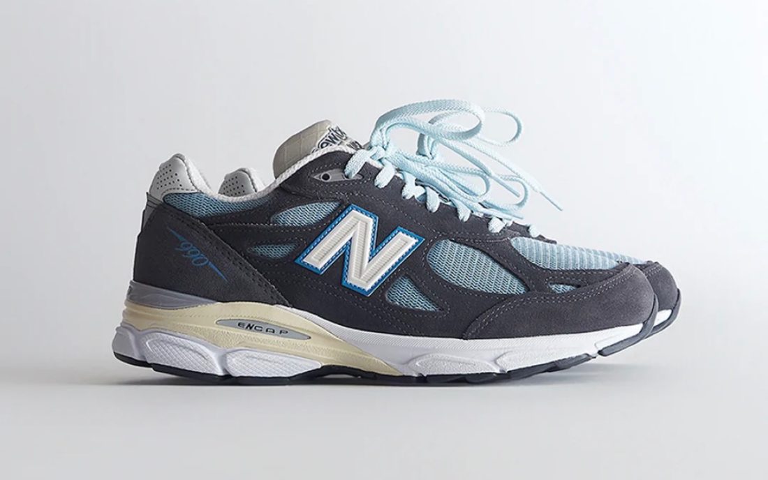 New Balance 990v3 Kith Steel Blue