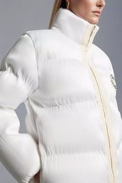 Moncler Maya 70 by Palm Angels Jacket Bright White